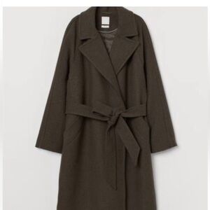 H&M Wool-Blend Oversized Coat